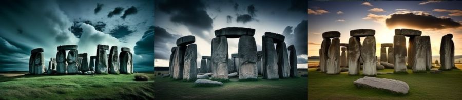 Stonehenge Wiltshire England: Ein beeindruckendes arch&auml;ologisches R&auml;tsel, das als eines der bekanntesten Wahrzeichen Englands gilt.