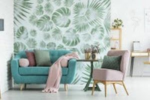 Tapeten: 13 Ideen zur Wandgestaltung im Wohnzimmer - Bild: Tapeten: 13 Ideen zur Wandgestaltung im Wohnzimmer - Bild: