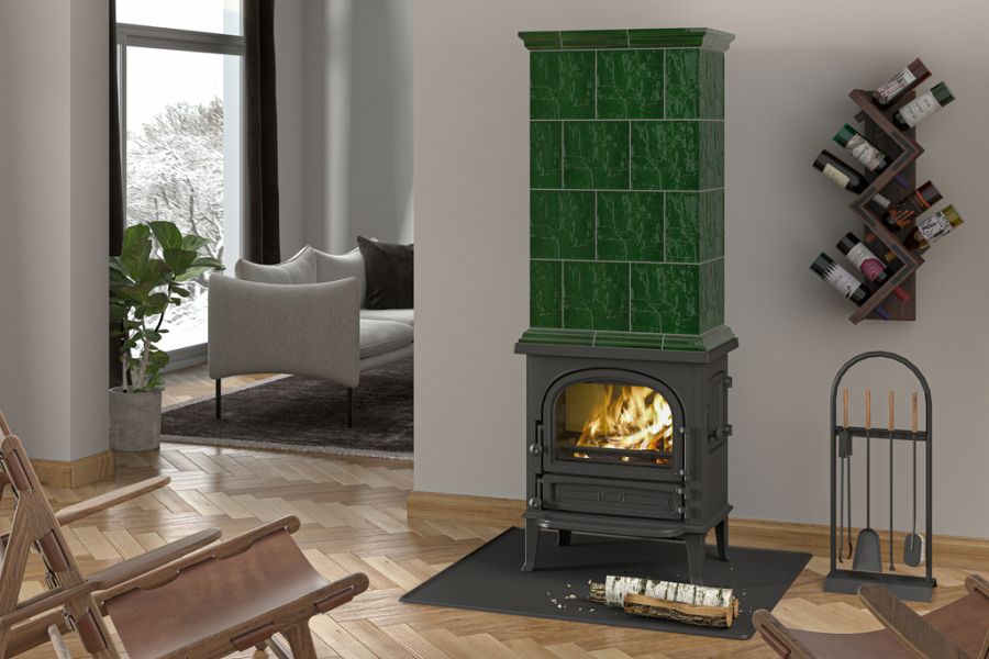 W&auml;rmequelle mit Mehrwert: Ofenanlage mit individuellem Design