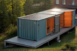 Baustellenlogistik neu gedacht: Wie mobile Raumlösungen den Bauprozess optimieren - Bild: BauKI / BAU.DE Baustellenlogistik neu gedacht: Wie mobile Raumlösungen den Bauprozess optimieren - Bild: BauKI / BAU.DE