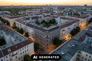 Geb&auml;uder&uuml;ckbau in Berlin: Genehmigung, Schadstofferkundung und Ablauf - Bild: KI-generiert / BAU.DE