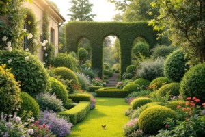 Heckenpflege leicht gemacht - so setzen Sie den Au&szlig;enbereich in Szene - Bild: BauKI / BAU.DE