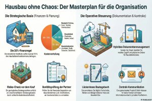 Hausbau ohne Chaos: Organisation als Erfolgsfaktor