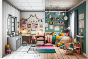 Kinderzimmer richtig ausstatten: Wohlf&uuml;hloase f&uuml;r die Kleinsten - Bild: BauKI / BAU.DE