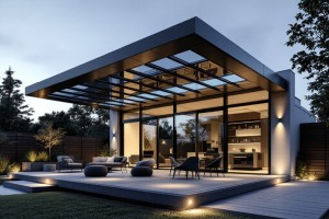 Langlebig, stilvoll, wetterfest: Wie du deine Terrasse optimal &uuml;berdachst - Bild: BauKI / BAU.DE