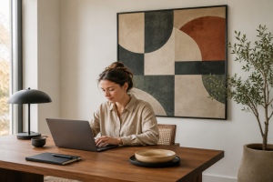 Wohnraumgestaltung bezeichnet die bewusste Planung, Organisation und Gestaltung von R&auml;umen in Wohnungen oder H&auml;usern, um sowohl funktionale als auch &auml;sthetische Anforderungen zu erf&uuml;llen.