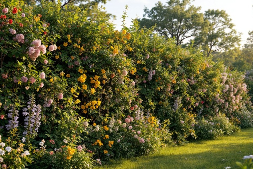 Hecken sind nicht nur sch&ouml;n anzusehen, sondern bieten vielen Tieren ein Zuhause.