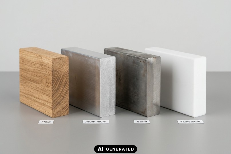 Materialvergleich f&uuml;r Haust&uuml;ren: Holz, Alu, Stahl und Kunststoff