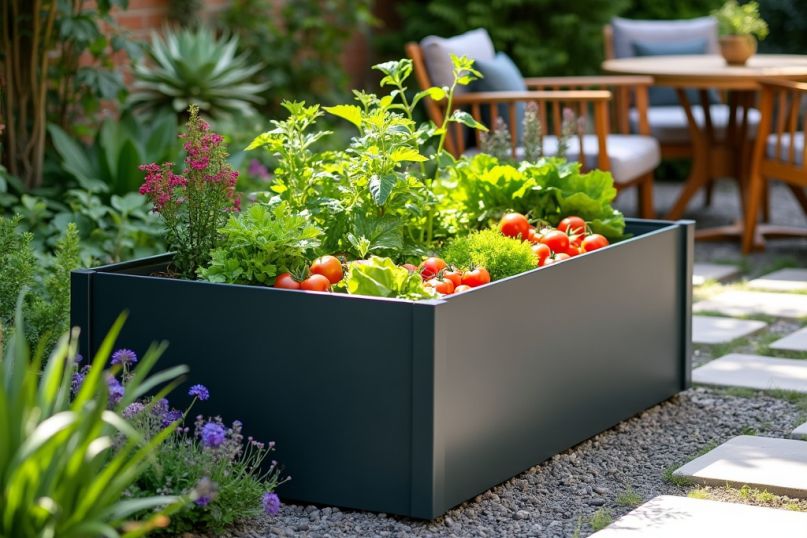 Die Vorteile von Metallhochbeeten: Modernes Design