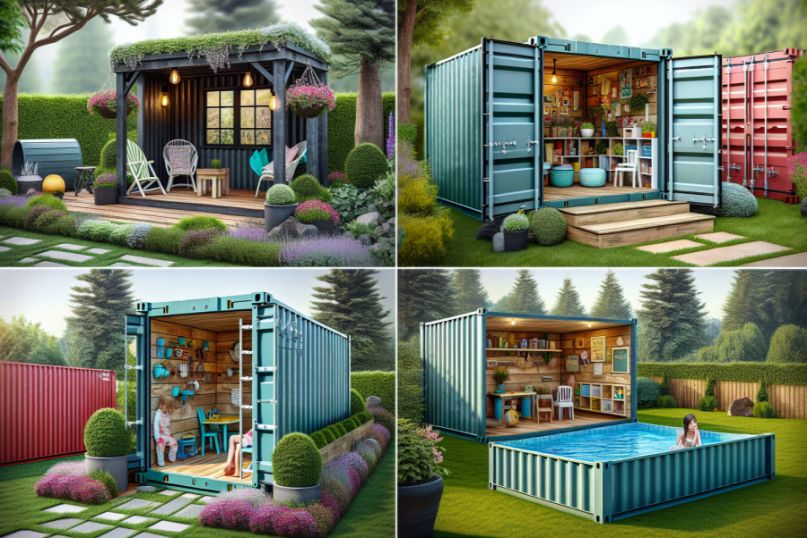 Kreative Bauideen f&uuml;r Seecontainer