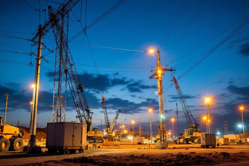 Baustrom: Unverzichtbare Energiequelle in der Bauphase