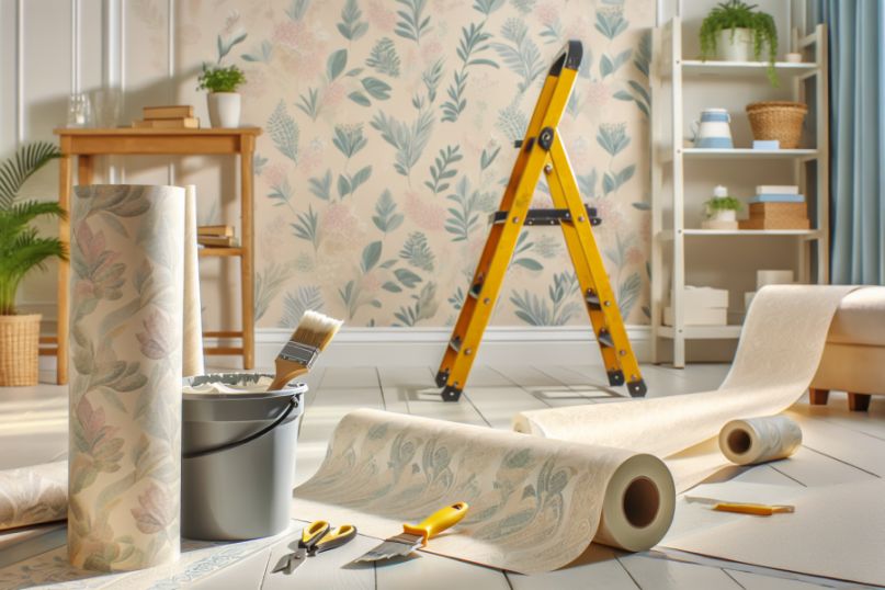 Schritt-f&uuml;r-Schritt-Anleitung: So bringst du deine Tapete richtig an